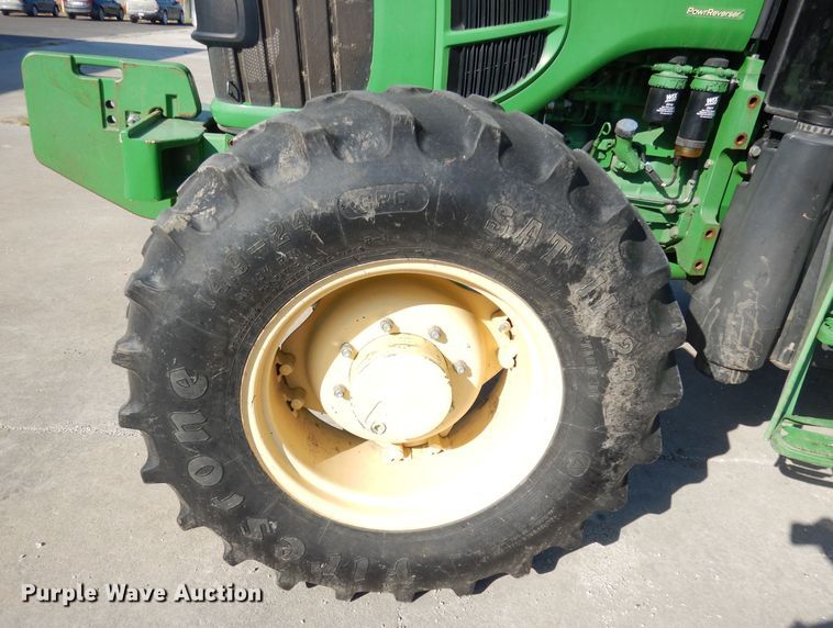 image for item KP9773 2009 John Deere 6140D  MFWD tractor