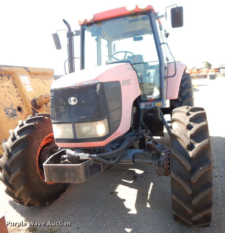 image for item KP9780 Kubota M108X  MFWD tractor