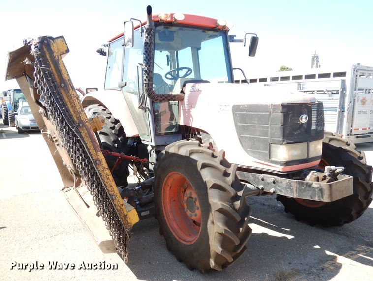 image for item KP9780 Kubota M108X  MFWD tractor