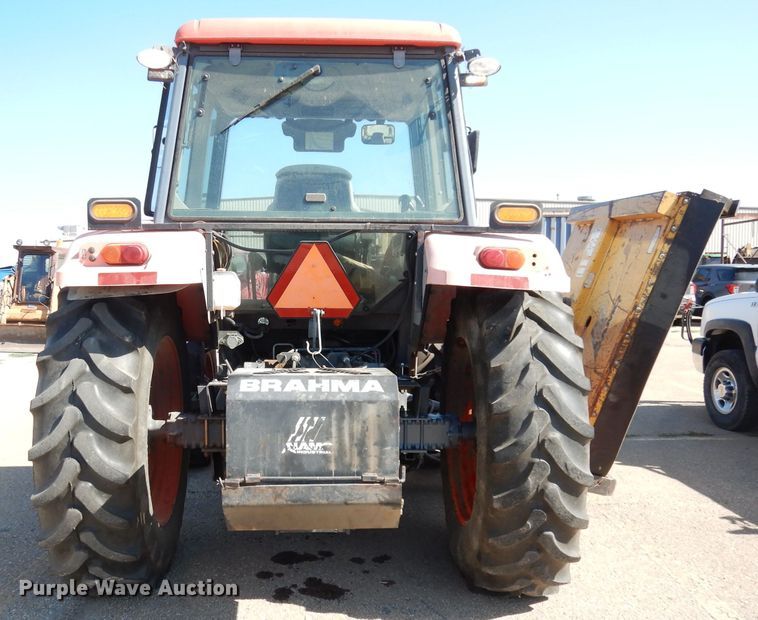 image for item KP9780 Kubota M108X  MFWD tractor