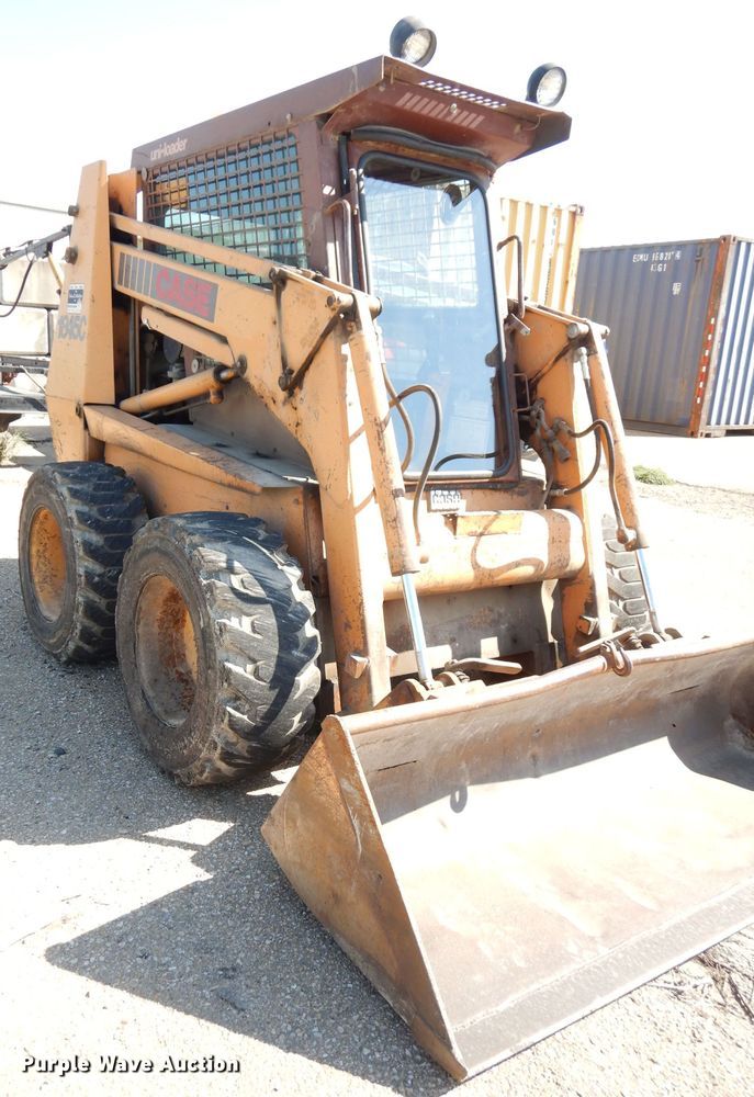 image for item KP9781 1988 Case 1845C  skid steer loader
