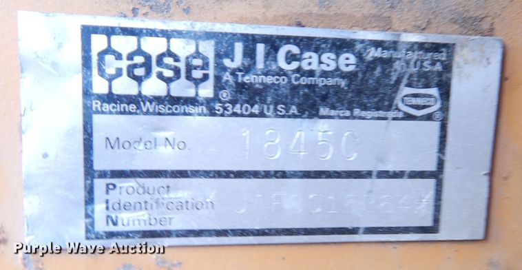 image for item KP9781 1988 Case 1845C  skid steer loader
