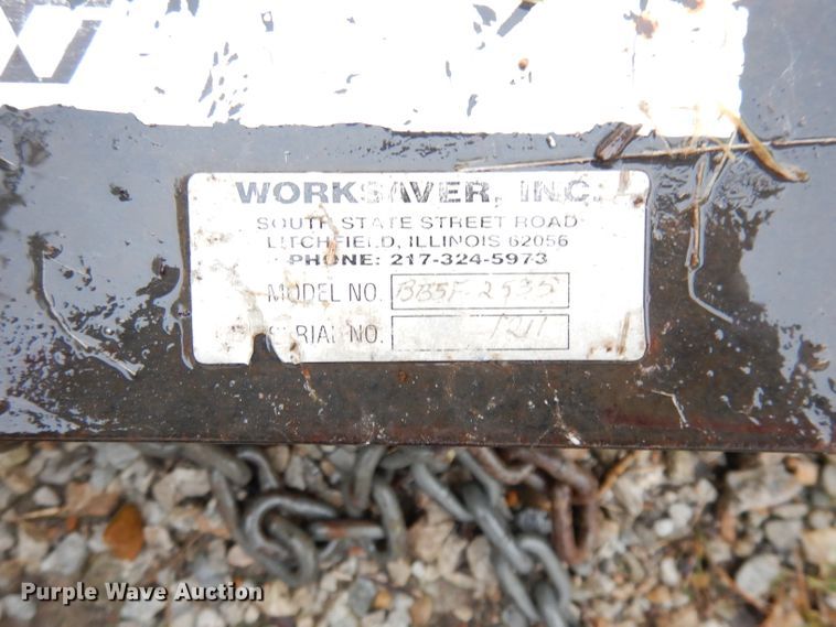 image for item KP9785 WorkSaver BB5F2535 bale fork