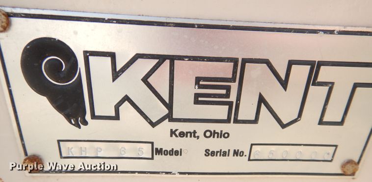 image for item KP9805 2001 Kent KHP65  plate compactor