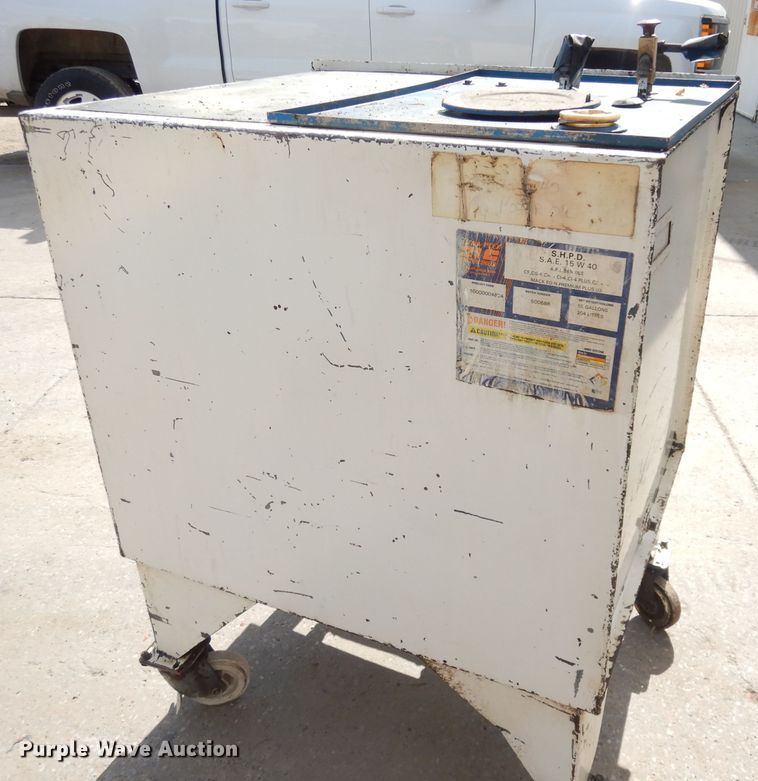 image for item KP9809 Shop built used oil tank