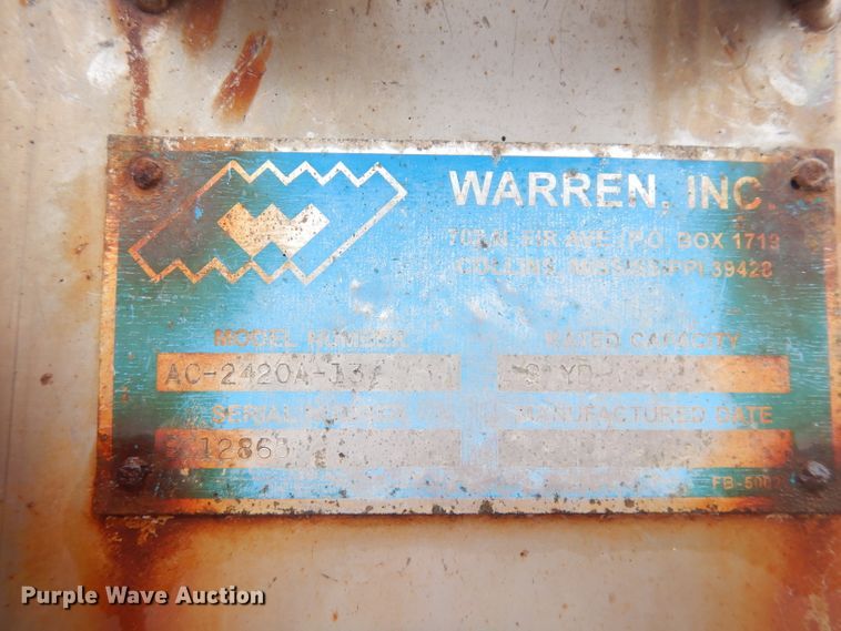 image for item KP9816 Warren AC2420A13 spreader