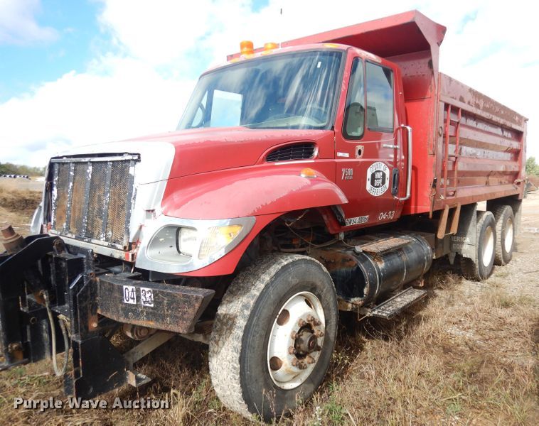 image for item KP9824 2006 International WorkStar 7500  dump truck