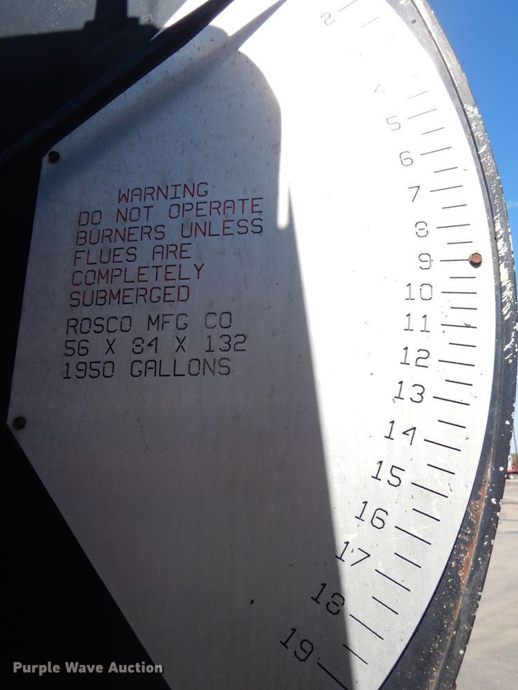 image for item KP9833 2001 Rosco Maximizer  oil distributor bed