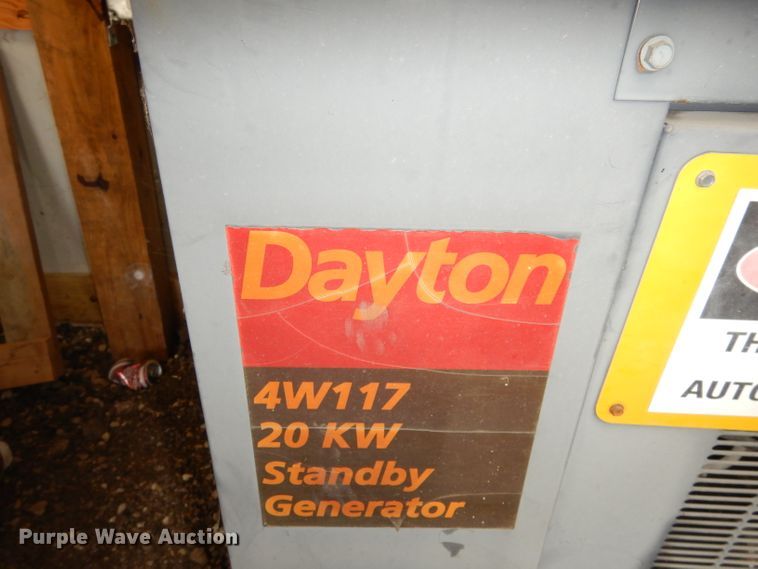image for item KP9844 Dayton generator