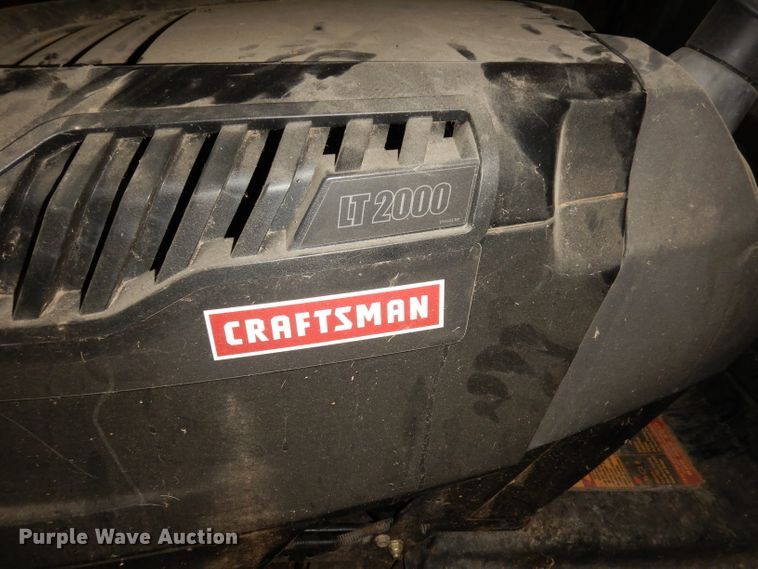 image for item KP9846 Craftsman LT2000  lawn mower