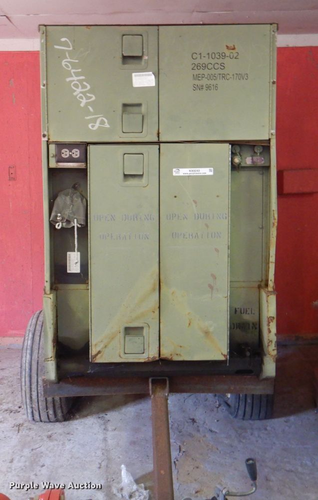 image for item KX9243 1988 John R Hollingsworth MEP-005A  generator