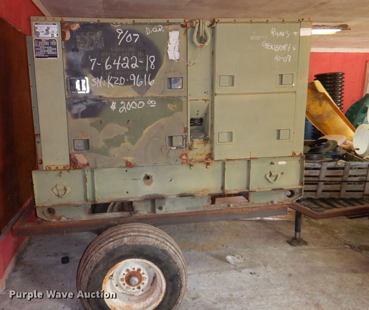 image for item KX9243 1988 John R Hollingsworth MEP-005A  generator