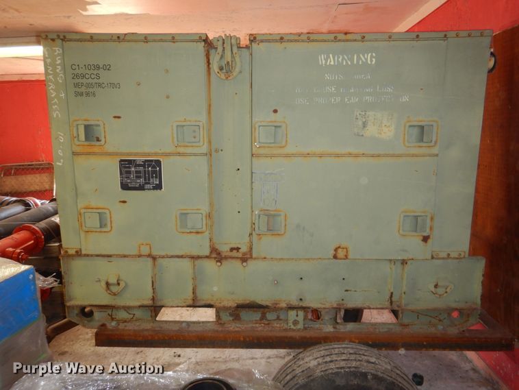 image for item KX9243 1988 John R Hollingsworth MEP-005A  generator