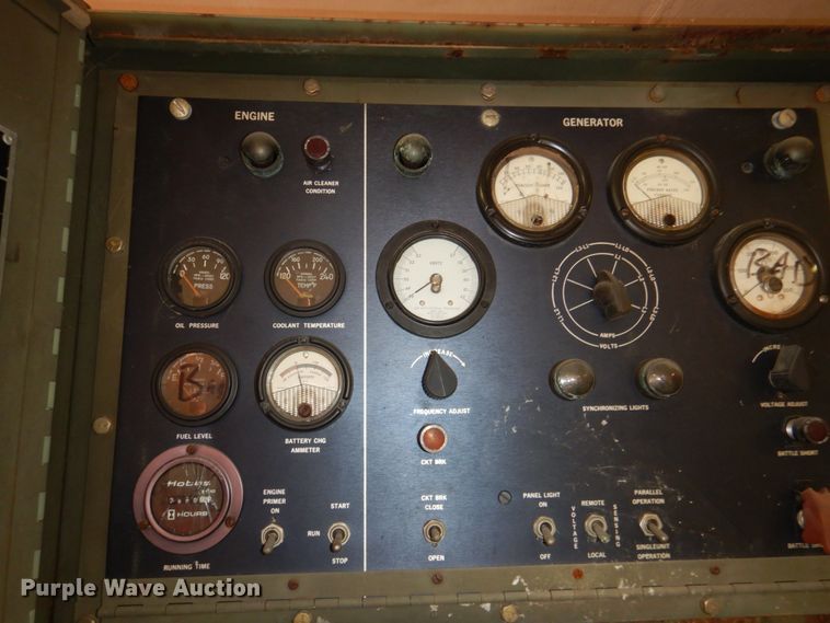 image for item KX9243 1988 John R Hollingsworth MEP-005A  generator