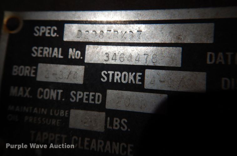 image for item KX9243 1988 John R Hollingsworth MEP-005A  generator