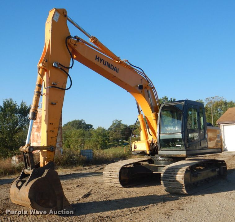 image for item KX9249 2008 Hyundai Robex 180LC-7A  excavator