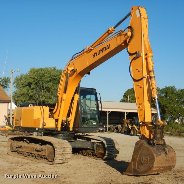 image for item KX9249 2008 Hyundai Robex 180LC-7A  excavator