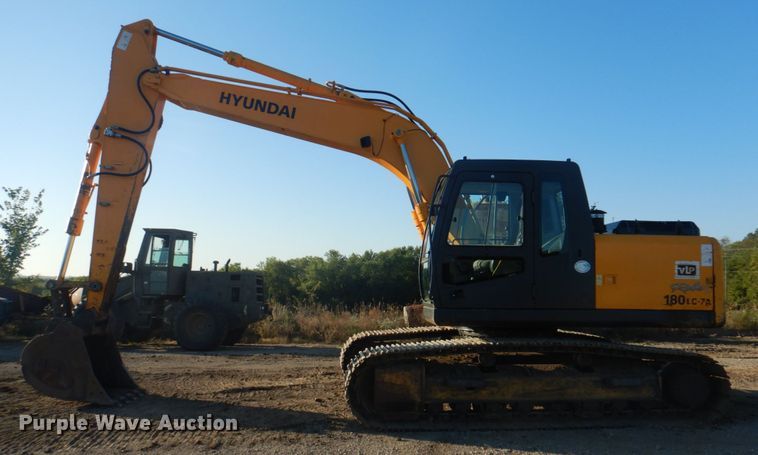 image for item KX9249 2008 Hyundai Robex 180LC-7A  excavator