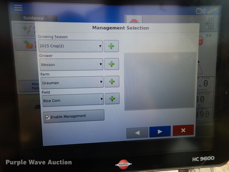 image for item DJ7407 2013 Hardi Presidio  sprayer