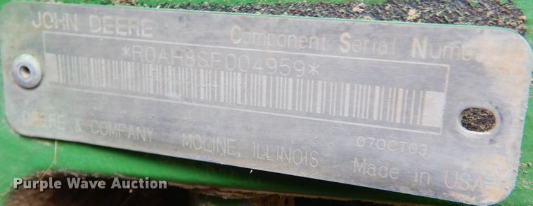 image for item DJ7410 2004 John Deere 8520  MFWD tractor