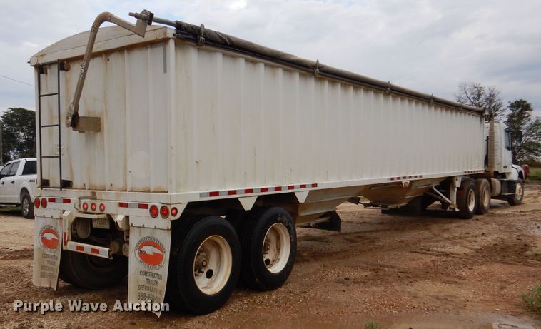 image for item DJ7412 2016 Construction Trailer Specialists GHT-42  grain trailer