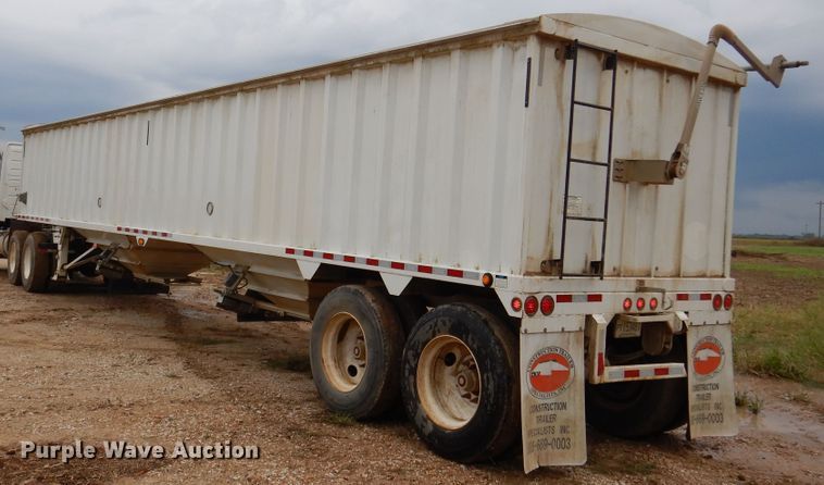 image for item DJ7412 2016 Construction Trailer Specialists GHT-42  grain trailer