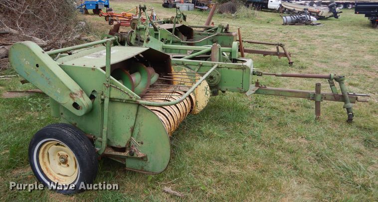 image for item DL6420 (2) John Deere 14T small square balers