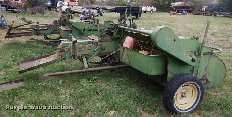 image for item DL6420 (2) John Deere 14T small square balers