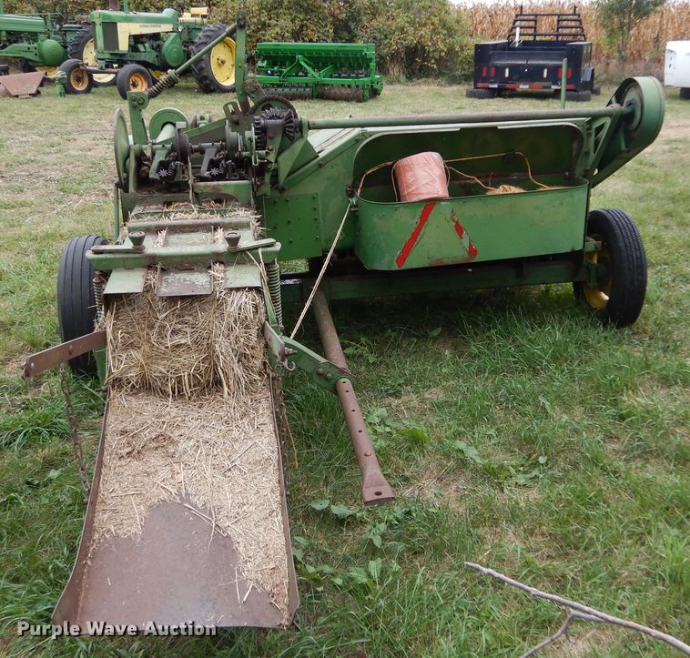 image for item DL6420 (2) John Deere 14T small square balers