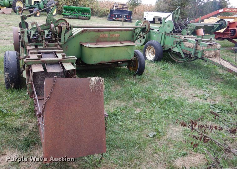 image for item DL6420 (2) John Deere 14T small square balers