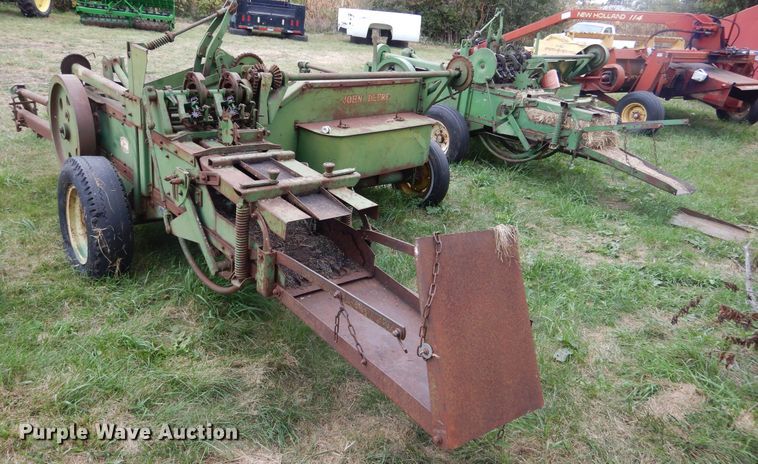 image for item DL6420 (2) John Deere 14T small square balers