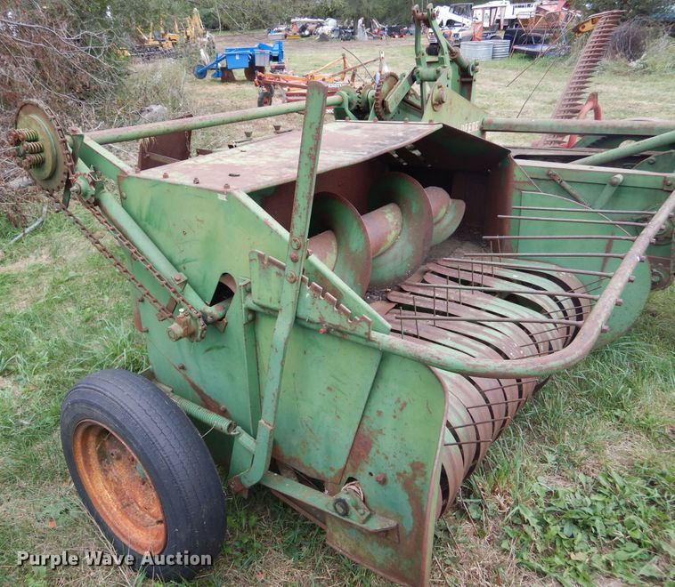 image for item DL6420 (2) John Deere 14T small square balers