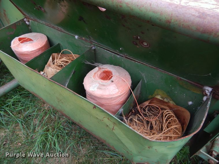 image for item DL6420 (2) John Deere 14T small square balers