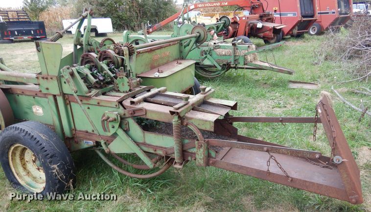 image for item DL6420 (2) John Deere 14T small square balers