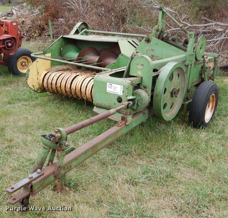 image for item DL6420 (2) John Deere 14T small square balers