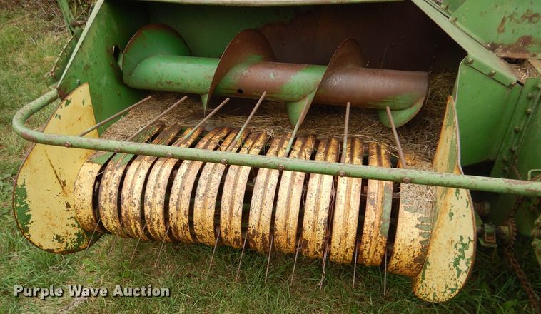 image for item DL6420 (2) John Deere 14T small square balers