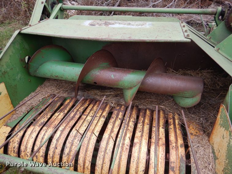 image for item DL6420 (2) John Deere 14T small square balers