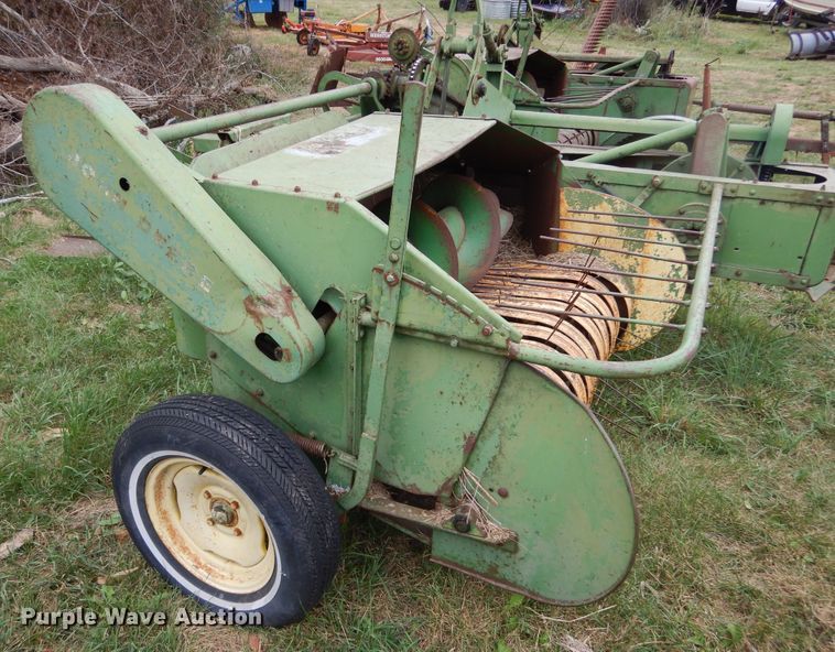 image for item DL6420 (2) John Deere 14T small square balers