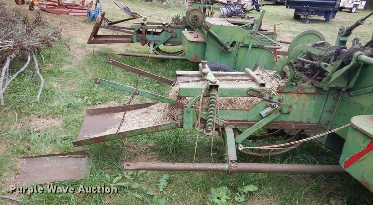 image for item DL6420 (2) John Deere 14T small square balers