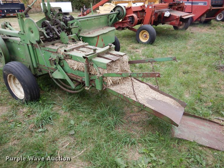 image for item DL6420 (2) John Deere 14T small square balers