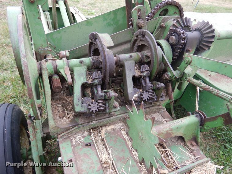 image for item DL6420 (2) John Deere 14T small square balers