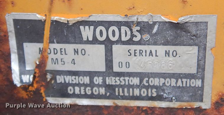 image for item DL6423 Woods M5-4  rotary mower