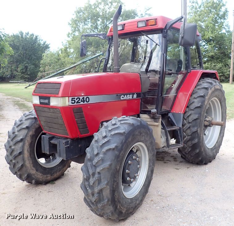 image for item DL7666 1996 Case IH 5240  MFWD tractor