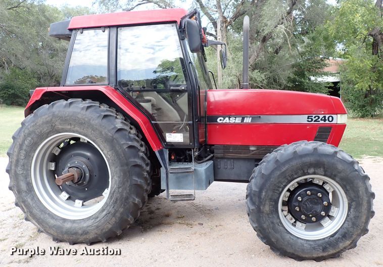 image for item DL7666 1996 Case IH 5240  MFWD tractor