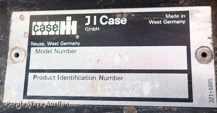 image for item DL7666 1996 Case IH 5240  MFWD tractor