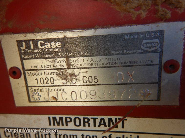 image for item DM5166 1994 Case IH 1020  flex head