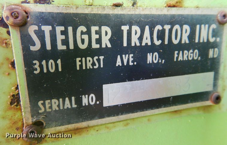 image for item DM5170 1979 Steiger Panther III ST325  4WD tractor