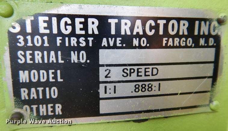 image for item DM5170 1979 Steiger Panther III ST325  4WD tractor
