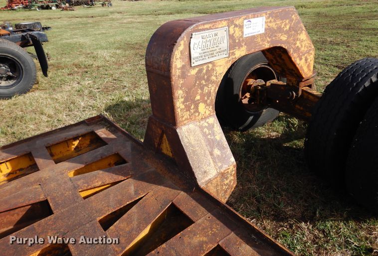 image for item DM5184 1946 Martin Carryhaul 115  implement trailer