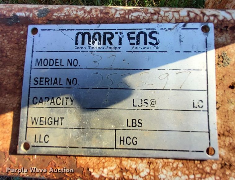 image for item DM5191 Martin  spike tooth harrow